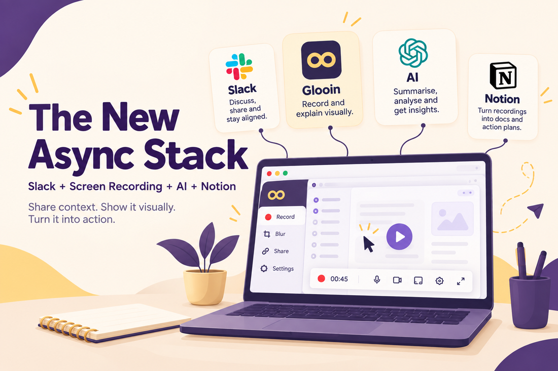 The New Async Stack: Slack + Screen Recording + AI + Notion