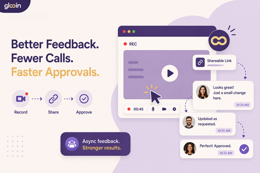 From Endless Calls to Instant Approvals: How Glooin Transforms Client Feedback