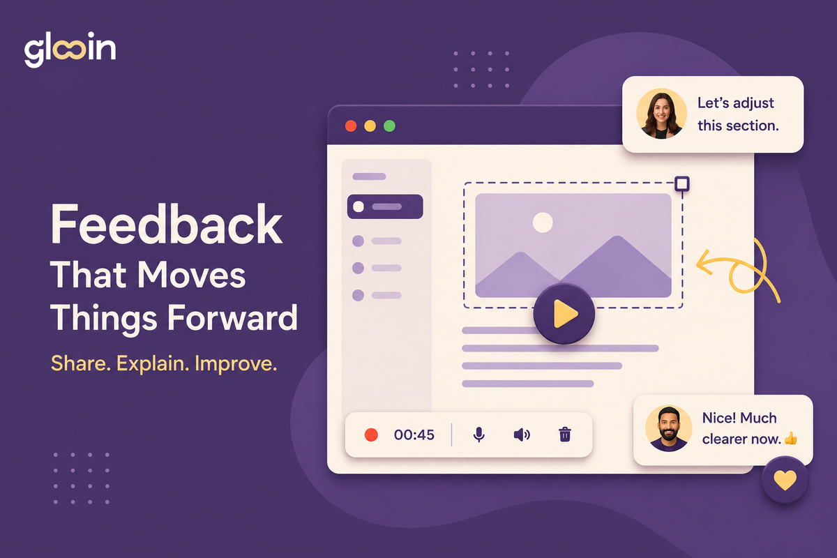 How Designers Give Feedback Without Meetings (Using Screen Recordings)