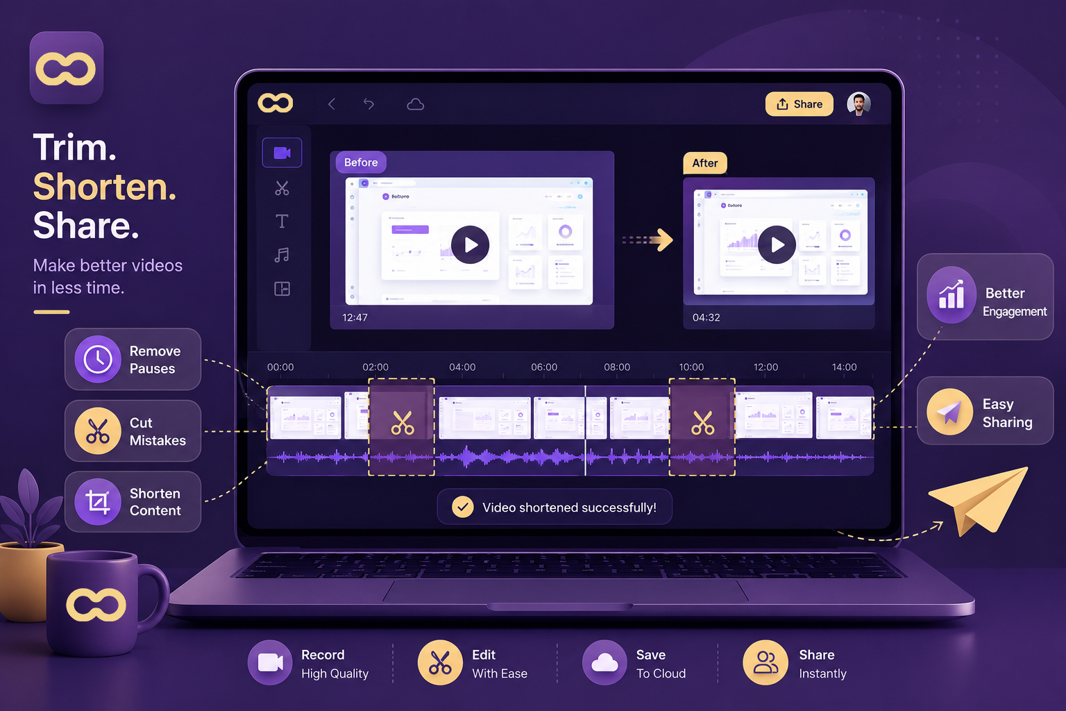 Make Your Videos Shorter and More Effective Using Glooin