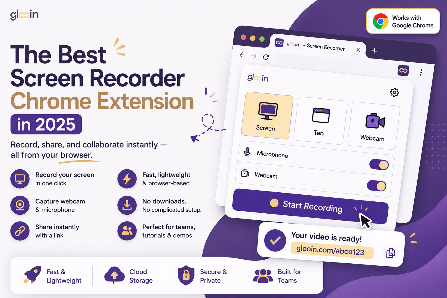 Best Screen Recorder Chrome Extension in 2025 (No-Install Picks)
